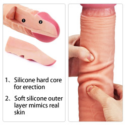 LoveToy Nature Cock Gode réaliste King Size XL Nature Cock 25 x 6cm 